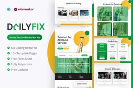 Dailyfix - Home Service Elementor Template Kit